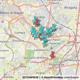 Mappa Via Privata Maffettone Enrico, 80144 Napoli NA, Italia (1.14813)