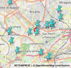 Mappa Via Privata Maffettone Enrico, 80144 Napoli NA, Italia (2.606)