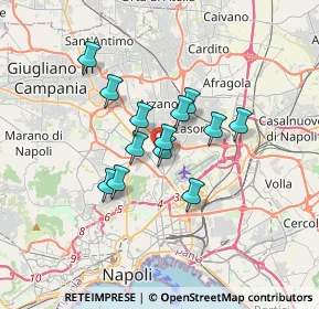 Mappa Via Privata Maffettone Enrico, 80144 Napoli NA, Italia (2.64538)