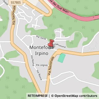 Mappa Via Loffredo, 92, 83024 Monteforte Irpino, Avellino (Campania)