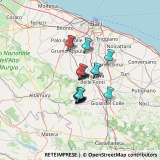 Mappa Via Sottot. Simone Silecchia, 70020 Cassano delle Murge BA, Italia (9.3195)