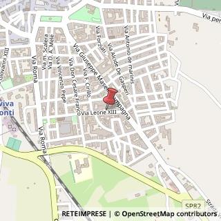 Mappa Via Leone XIII, 43/b, 70021 Acquaviva delle Fonti, Bari (Puglia)