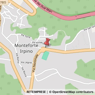 Mappa Via Taverna Campanile, 272, 83024 Monteforte Irpino, Avellino (Campania)