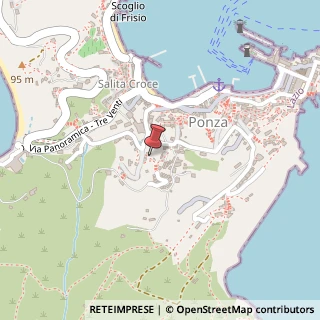 Mappa Via Pizzicato, 9, 04027 Ponza, Latina (Lazio)