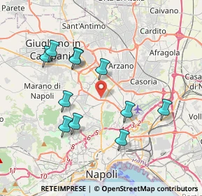 Mappa Via Don Primo Mazzolari, 80145 Napoli NA, Italia (3.96091)