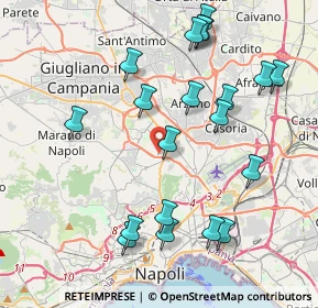 Mappa Via Don Primo Mazzolari, 80145 Napoli NA, Italia (4.6925)