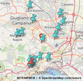 Mappa Via Don Primo Mazzolari, 80145 Napoli NA, Italia (4.63625)