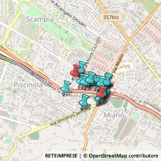 Mappa Via Don Primo Mazzolari, 80145 Napoli NA, Italia (0.31071)