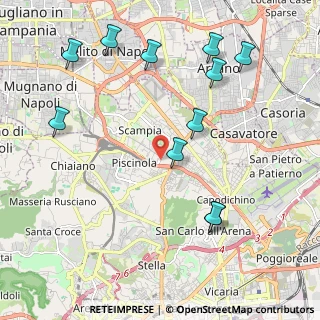 Mappa Via Don Primo Mazzolari, 80145 Napoli NA, Italia (2.58455)