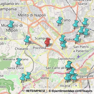 Mappa Via Don Primo Mazzolari, 80145 Napoli NA, Italia (3.1365)