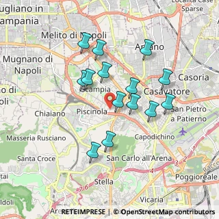 Mappa Via Don Primo Mazzolari, 80145 Napoli NA, Italia (1.70857)