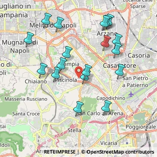 Mappa Via Don Primo Mazzolari, 80145 Napoli NA, Italia (2.29167)