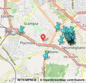 Mappa Via Don Primo Mazzolari, 80145 Napoli NA, Italia (1.165)