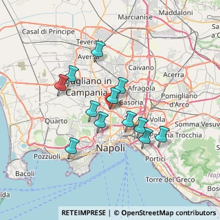 Mappa Via Don Primo Mazzolari, 80145 Napoli NA, Italia (6.44833)