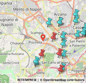 Mappa Via Don Primo Mazzolari, 80145 Napoli NA, Italia (2.753)