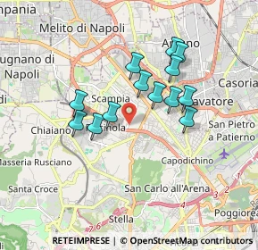 Mappa Via Don Primo Mazzolari, 80145 Napoli NA, Italia (1.56308)