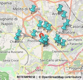 Mappa Via Don Primo Mazzolari, 80145 Napoli NA, Italia (1.78211)
