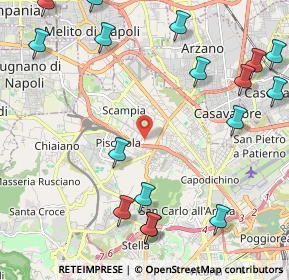 Mappa Via Don Primo Mazzolari, 80145 Napoli NA, Italia (3.19944)