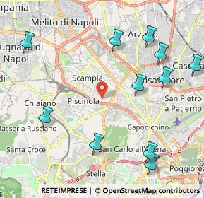 Mappa Via Don Primo Mazzolari, 80145 Napoli NA, Italia (2.78364)