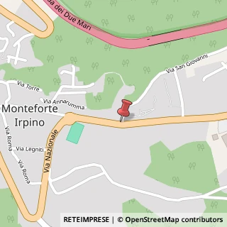Mappa Via Taverna Campanile,  256, 83024 Monteforte Irpino, Avellino (Campania)