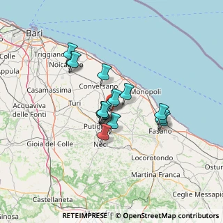 Mappa Via luigi sturzo, 70013 Castellana Grotte BA, Italia (10.37563)
