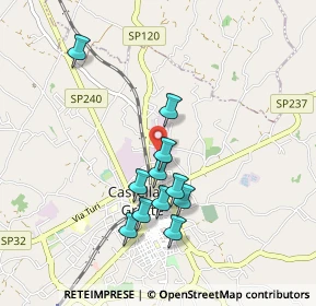 Mappa Via luigi sturzo, 70013 Castellana Grotte BA, Italia (0.87545)