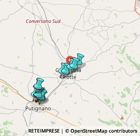 Mappa Via luigi sturzo, 70013 Castellana Grotte BA, Italia (3.98286)