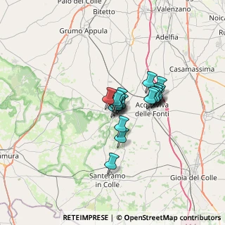 Mappa Via Dogana, 70020 Cassano delle Murge BA, Italia (4.249)