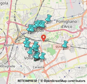 Mappa Via Carafë, 80013 Casalnuovo di Napoli NA, Italia (1.707)