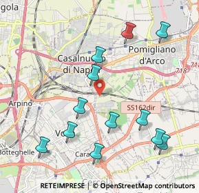 Mappa Via Carafë, 80013 Casalnuovo di Napoli NA, Italia (2.36667)