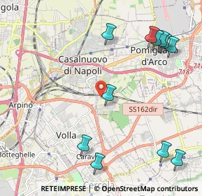 Mappa Via Carafë, 80013 Casalnuovo di Napoli NA, Italia (2.84)