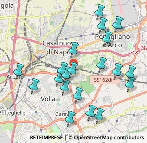 Mappa Via Carafë, 80013 Casalnuovo di Napoli NA, Italia (2.221)