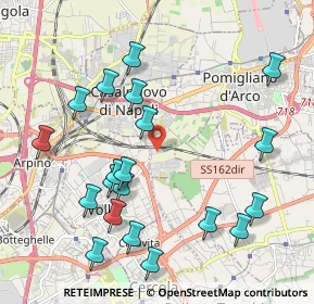 Mappa Via Carafë, 80013 Casalnuovo di Napoli NA, Italia (2.426)