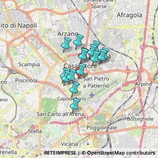 Mappa Via Galileo Galilei, 80020 Casavatore NA, Italia (1.212)