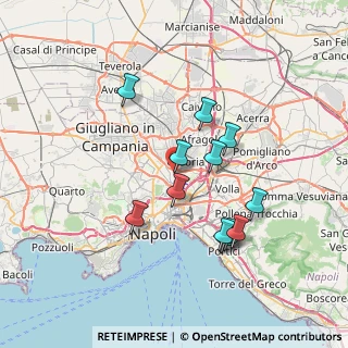 Mappa Via Galileo Galilei, 80020 Casavatore NA, Italia (7.035)