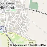Map Acquaviva delle Fonti