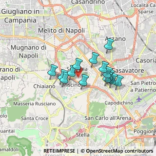 Mappa Via Karl Barth, 80145 Napoli NA, Italia (1.38857)