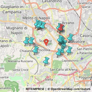 Mappa Via Karl Barth, 80145 Napoli NA, Italia (1.777)