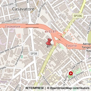 Mappa Via Giuseppe Verdi,  10, 80020 Casavatore, Napoli (Campania)