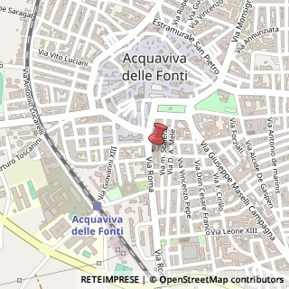 Mappa Via Roma, 43, 70021 Acquaviva delle Fonti, Bari (Puglia)