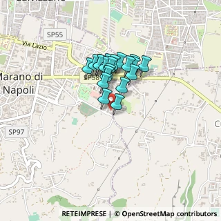 Mappa Via Cupa del Cane, 80016 Marano di Napoli NA, Italia (0.3195)