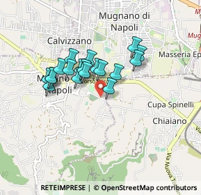 Mappa Via Campo Cupo dei Cani, 80016 Marano di Napoli NA, Italia (0.724)