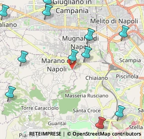 Mappa Via Campo Cupo dei Cani, 80016 Marano di Napoli NA, Italia (3.03091)