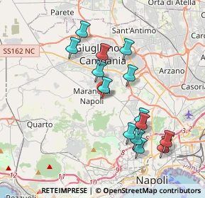 Mappa Via Campo Cupo dei Cani, 80016 Marano di Napoli NA, Italia (3.95071)