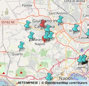 Mappa Via Campo Cupo dei Cani, 80016 Marano di Napoli NA, Italia (5.7765)