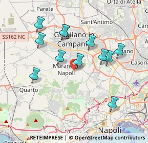 Mappa Via Campo Cupo dei Cani, 80016 Marano di Napoli NA, Italia (3.875)