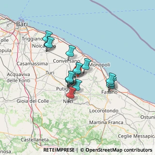 Mappa Strada Comunale Chiancafredda, 70013 Castellana grotte BA, Italia (10.65063)