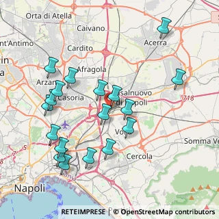 Mappa Via Prof. Filippo Manna, 80013 Casalnuovo di Napoli NA, Italia (4.48667)