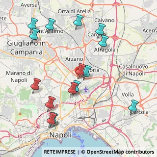 Mappa Via Leonardo Da Vinci, 80020 Casavatore NA, Italia (4.88933)