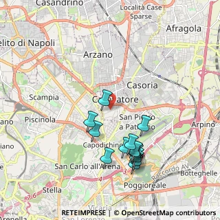 Mappa Via Leonardo Da Vinci, 80020 Casavatore NA, Italia (2.09154)